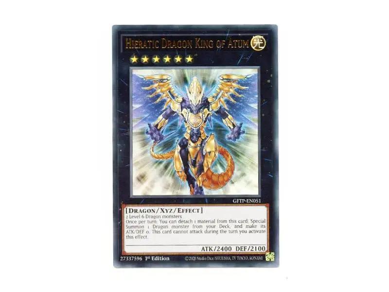 Hieratic Dragon King of Atum GFTP - EN051 - Ultra Rare - Einzelkarten Yu - Gi - Oh! - BattleofCards