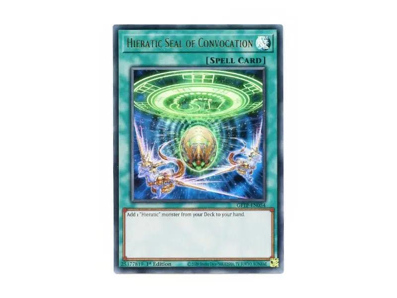 Hieratic Seal of Convocation GFTP - EN054 - Ultra Rare - Einzelkarten Yu - Gi - Oh! - BattleofCards