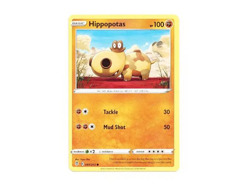 Hippopotas 084/203 - Common - Einzelkarten - BattleofCards