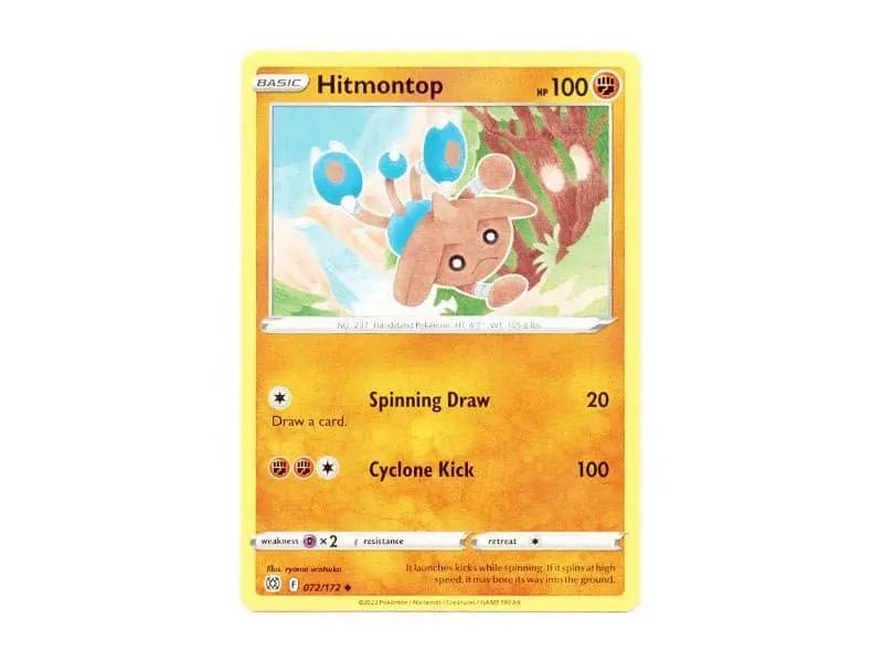 Hitmontop 072/172 - Common - BattleofCards