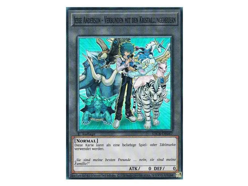 Jesse Anderson - Bonder withe the Crystal Beasts - SDCB-DE047 - BattleofCards