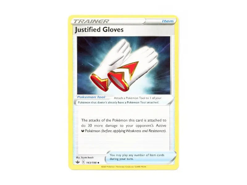 Justified Gloves 143/198 - Common - Einzelkarten - BattleofCards
