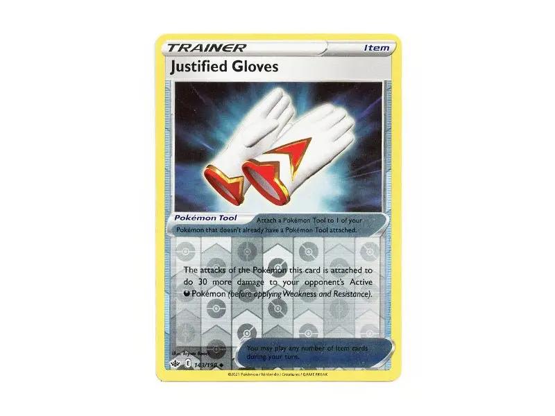 Justified Gloves 143/198 - Reverse Holo - Einzelkarten - BattleofCards
