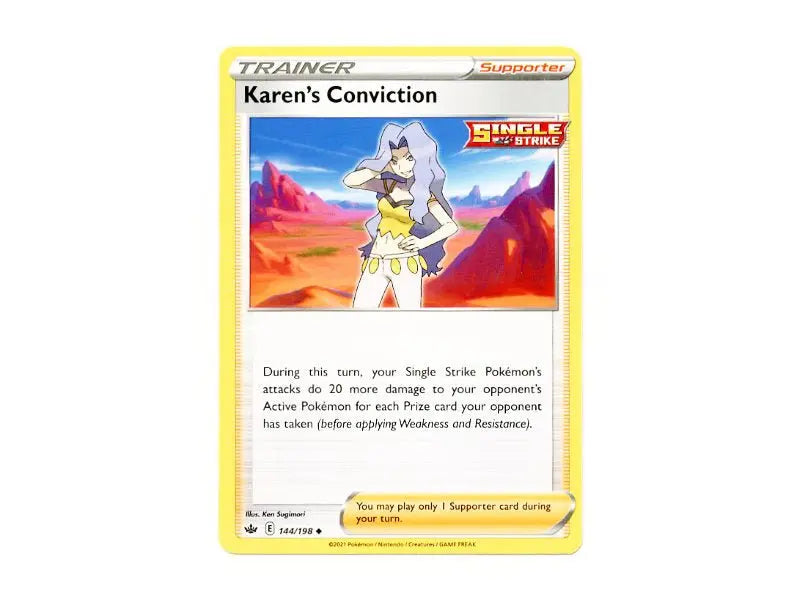 Karen's Conviction 144/198 - Common - Einzelkarten - BattleofCards