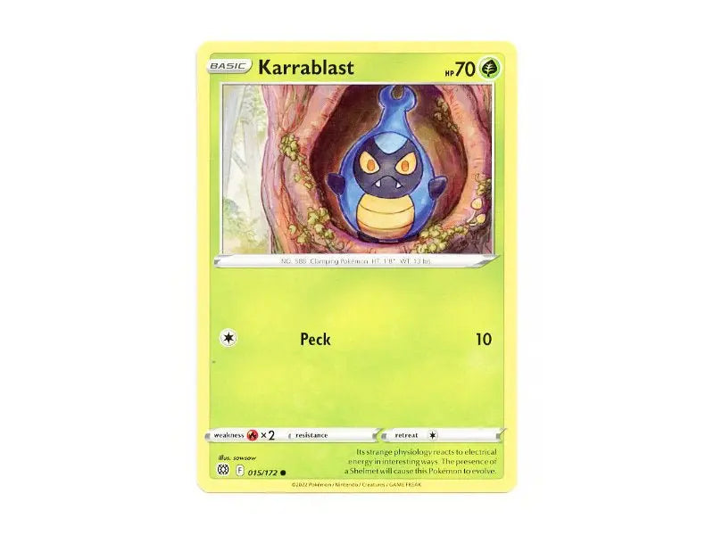 Karrablast 015/172 - Common - BattleofCards
