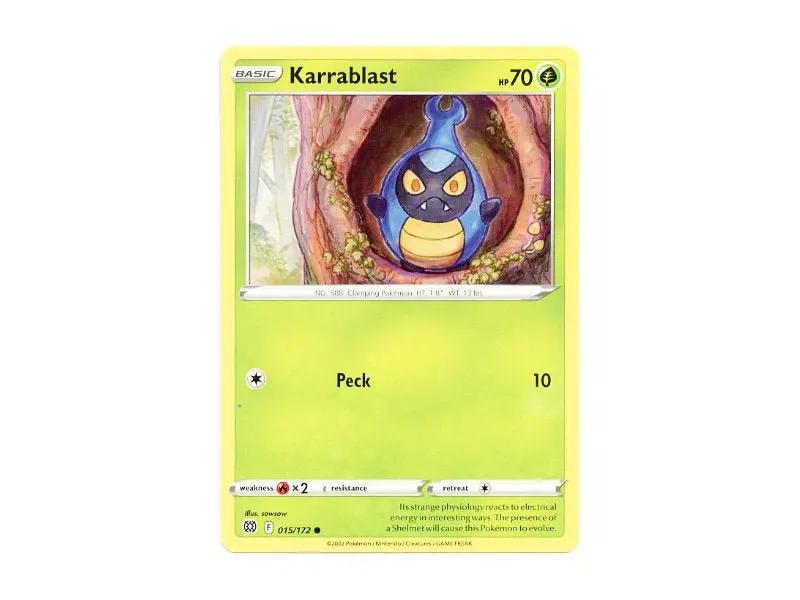 Karrablast 015/172 - Common - BattleofCards