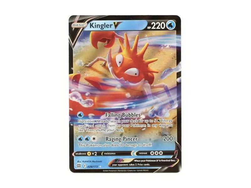 Kingler V 028/172 - White Star - BattleofCards