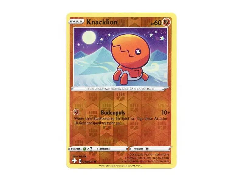Knacklion 040/072 - Reverse Holo - DE - Einzelkarten - BattleofCards