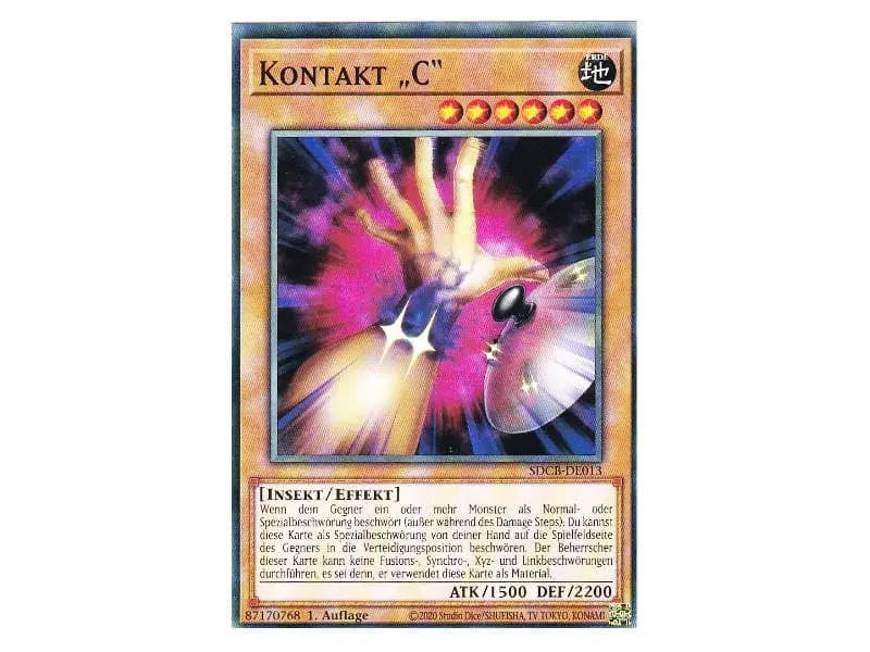 Kontakt "C" - SDCB-DE013 - BattleofCards