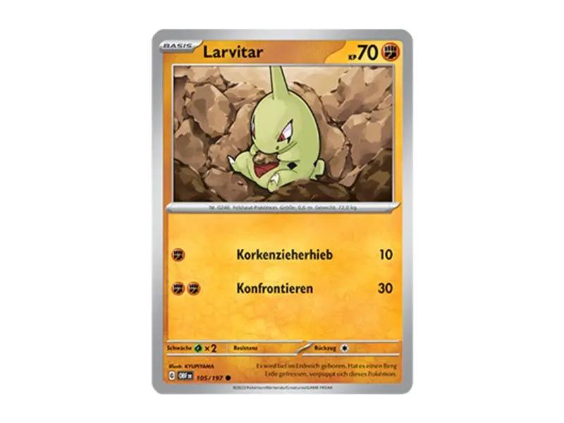 Larvitar 105/197 - Common - Einzelkarten - BattleofCards