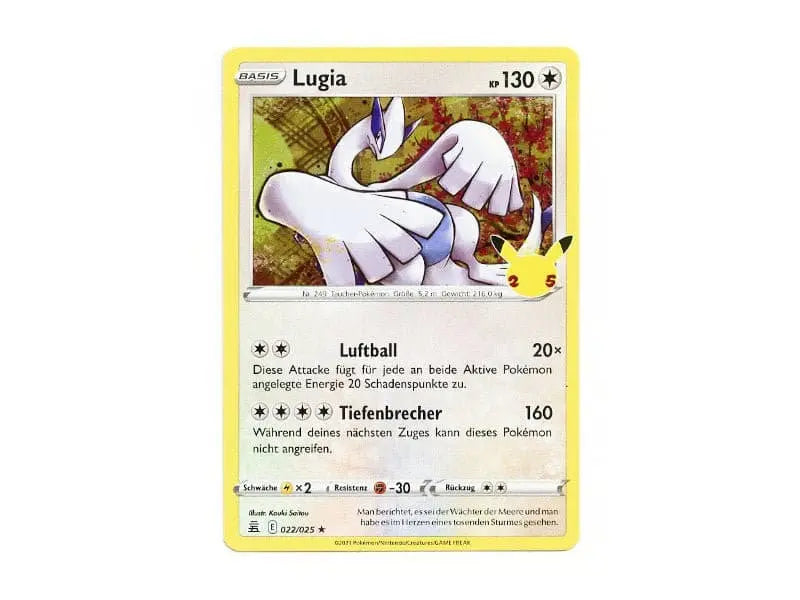 Lugia 022/025 - Holo Rare - DE - Einzelkarten - BattleofCards