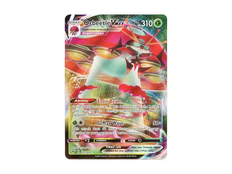 Orbeetle VMax 021/185 - Ultra Rare - Einzelkarten - BattleofCards