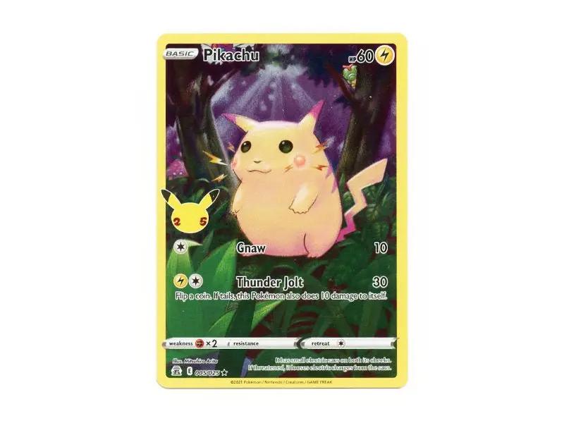 Pikachu 005/025 - Ultra Rare - Einzelkarten - BattleofCards