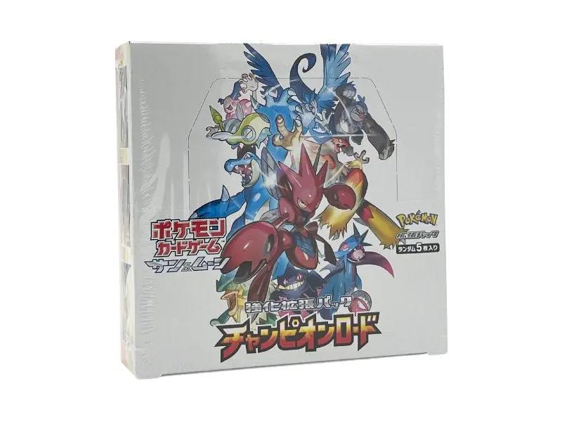 Pokémon Champion Road (SM 6b) Booster Display - JP - Japanische Pokemon Artikel - BattleofCards