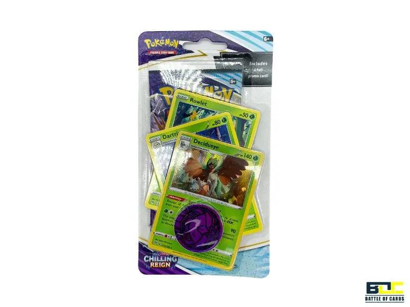 Pokemon Chilling Reign Premium Checklane Blister (Decidueye) - EN - BattleofCards