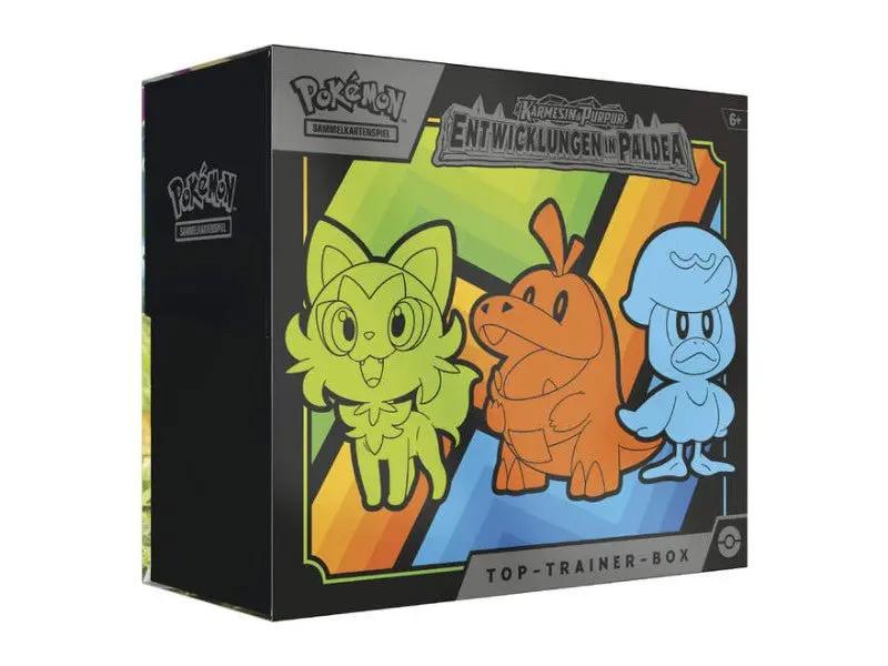 Pokémon Entwicklungen in Paldea Top Trainer Box - DE - Elite Trainer Box - BattleofCards