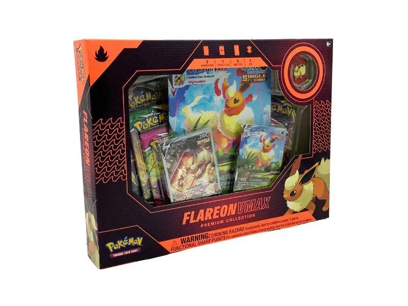 Pokémon Flareon VMax Premium Collection Box - EN - BattleofCards
