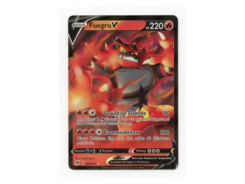 Pokemon Fuegro V 008/073 - BattleofCards