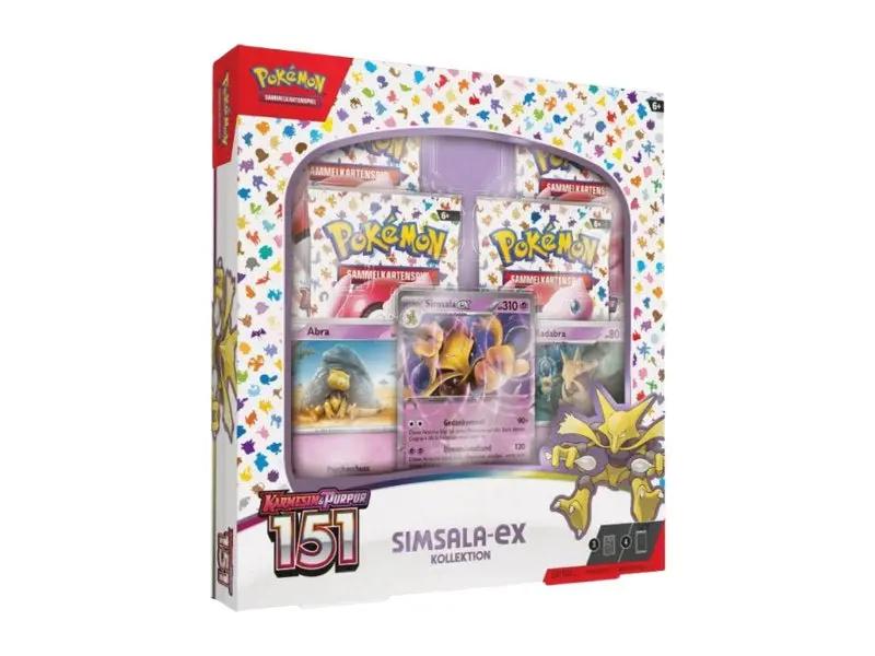 Pokémon Karmesin & Purpur 151 Simsala ex Kollektion Box - DE - Box Collection Sets - BattleofCards
