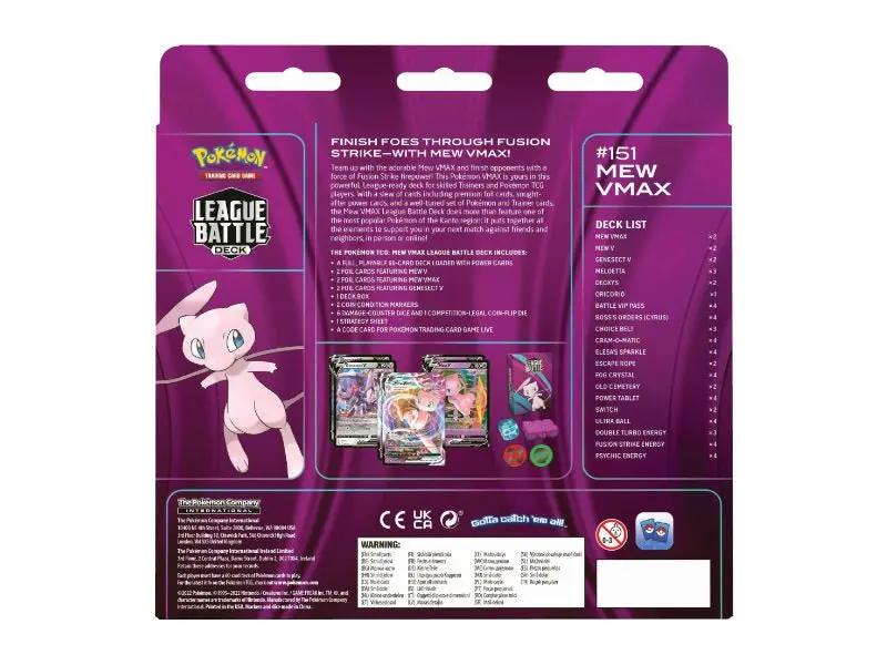 Pokémon League Battle Deck - Mew VMax - EN - Decks - BattleofCards