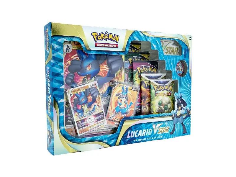 Pokémon Lucario VStar Premium Kollektion Box - DE - BattleofCards