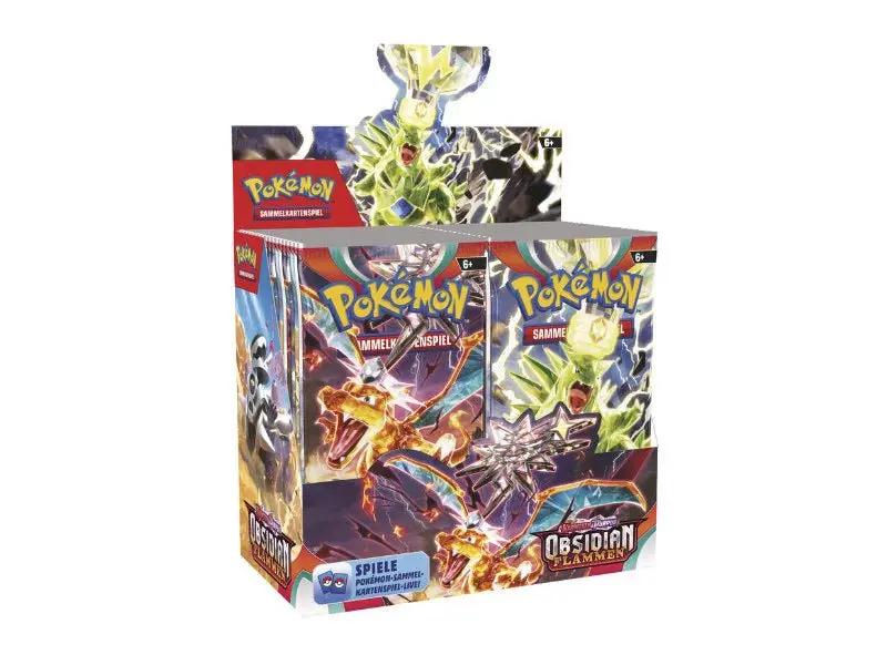 Pokémon Obsidian Flammen Booster Display - DE - Display Pokemon - BattleofCards