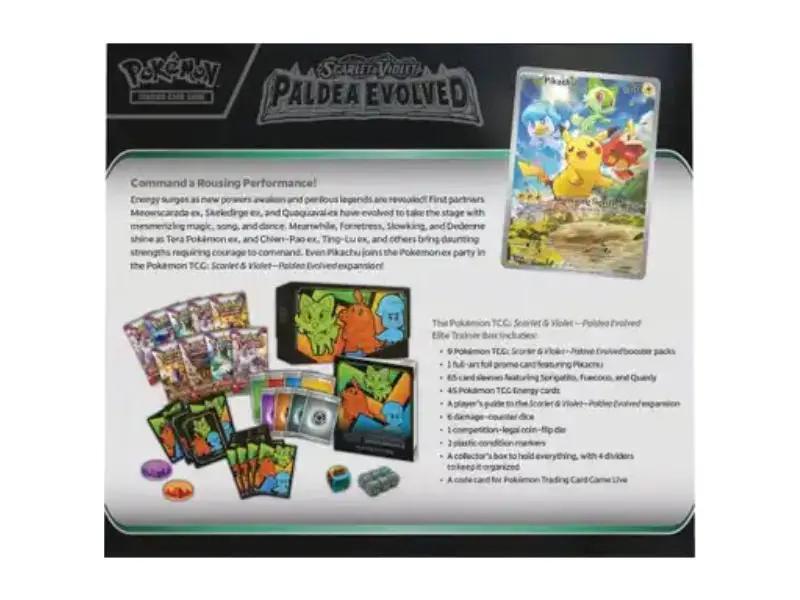 Pokémon Paldea Evolved Elite Trainer Box - EN - Elite Trainer Box - BattleofCards