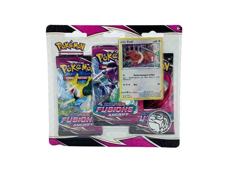 Pokémon Schwert & Schild Fusionsangriff Evoli Kollektion Blister - DE - BattleofCards