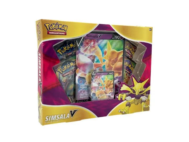 Pokémon Simsala V Kollektion Box DE - Box Collection Sets - BattleofCards