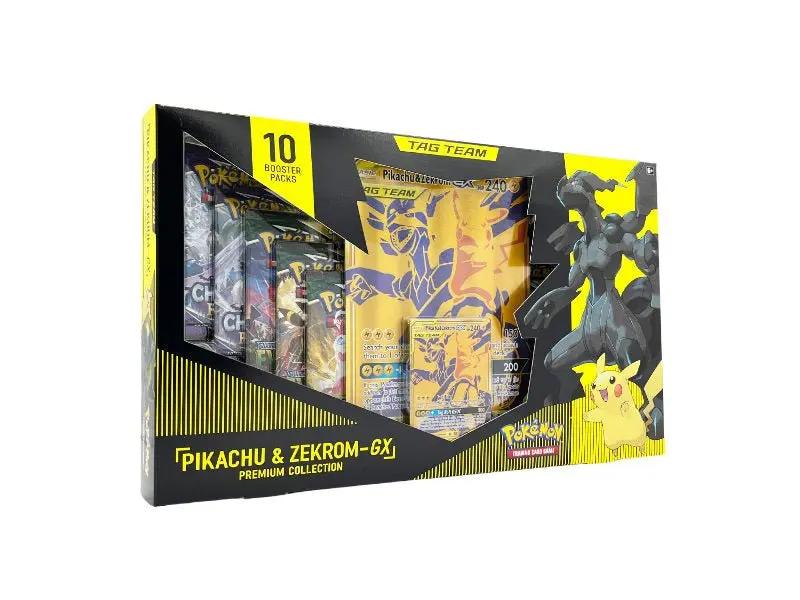 Pokemon Tag Team Pikachu & Zekrom GX Premium Collection Box - EN - Box Collection Sets - BattleofCards