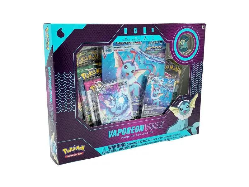 Pokémon Vaporeon VMax Premium Collection Box - EN - BattleofCards