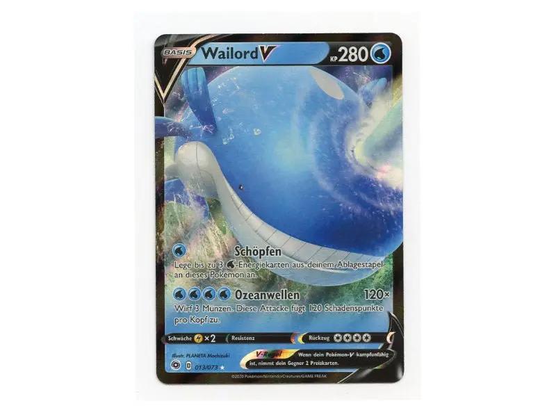Pokemon Wailord V 013/073 - Einzelkarten - BattleofCards