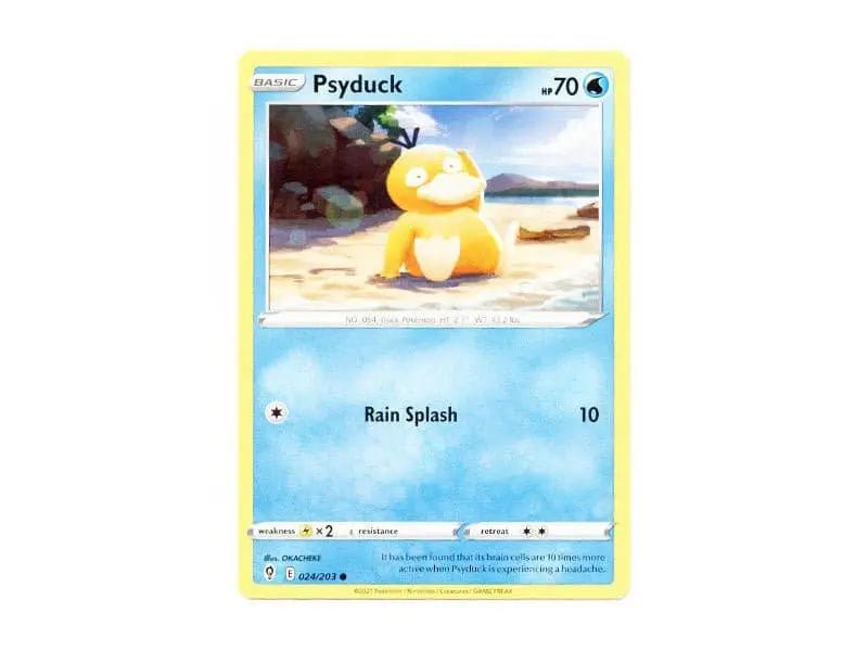 Psyduck 024/203 - Common - Einzelkarten - BattleofCards