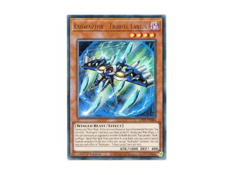 Raidraptor - Tribute Lanius GFTP - EN084 - Ultra Rare - Einzelkarten Yu - Gi - Oh! - BattleofCards