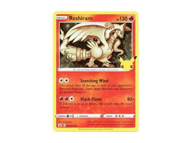 Reshiram 002/025 - Holo Rare - Einzelkarten - BattleofCards
