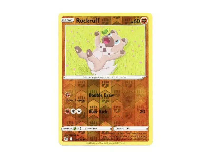 Rockruff 109/196 - Reverse Holo - Einzelkarten - BattleofCards
