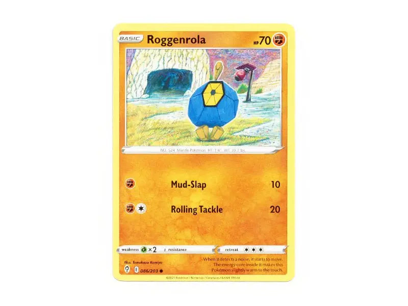 Roggenrola 086/203 - Common - Einzelkarten - BattleofCards