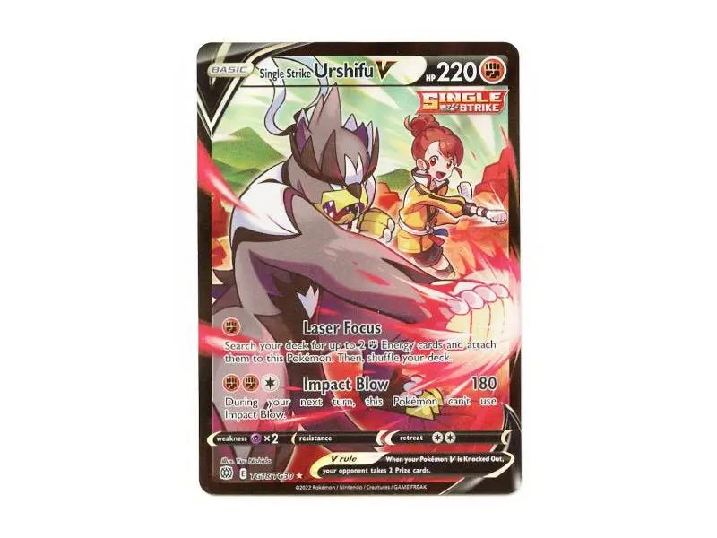 Single Strike Urshifu V TG18/TG30 - Secret Rare - Einzelkarten - BattleofCards