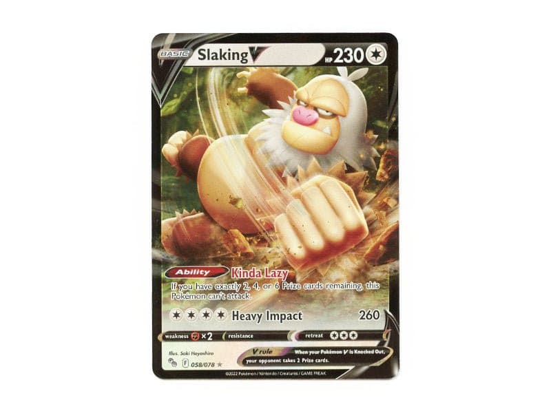 Slaking V 058/078 - Ultra Rare - Einzelkarten - BattleofCards
