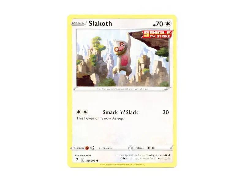 Slakoth 129/203 - Common - Einzelkarten - BattleofCards