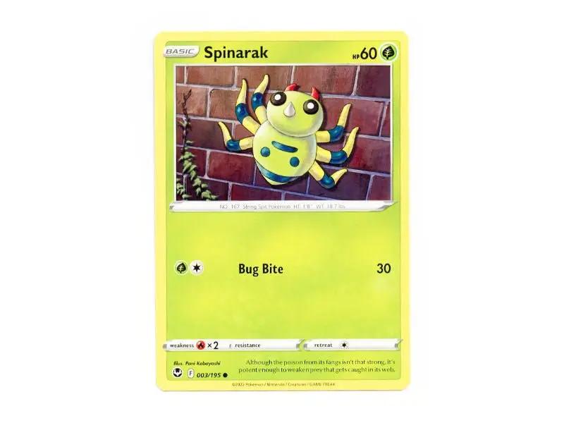 Spinarak 003/195 - Common - Einzelkarten - BattleofCards
