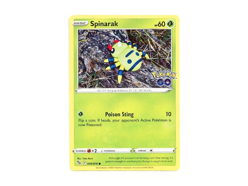 Spinarak 006/078 - Common - Einzelkarten - BattleofCards