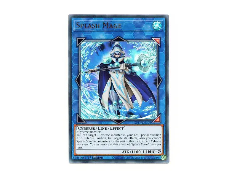 Splash Mage GFTP - EN106 - Ultra Rare - Einzelkarten Yu - Gi - Oh! - BattleofCards