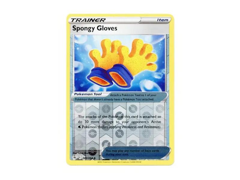 Spongy Gloves 243/264 - Reverse Holo - Einzelkarten - BattleofCards