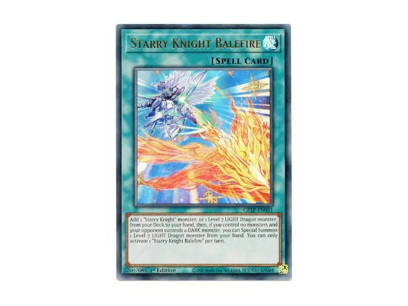 Starry Knight Balefire GFTP - EN031 - Ultra Rare - Einzelkarten Yu - Gi - Oh! - BattleofCards