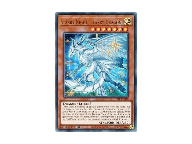 Starry Night, Starry Dragon GFTP - EN027 - Ultra Rare - Einzelkarten Yu - Gi - Oh! - BattleofCards