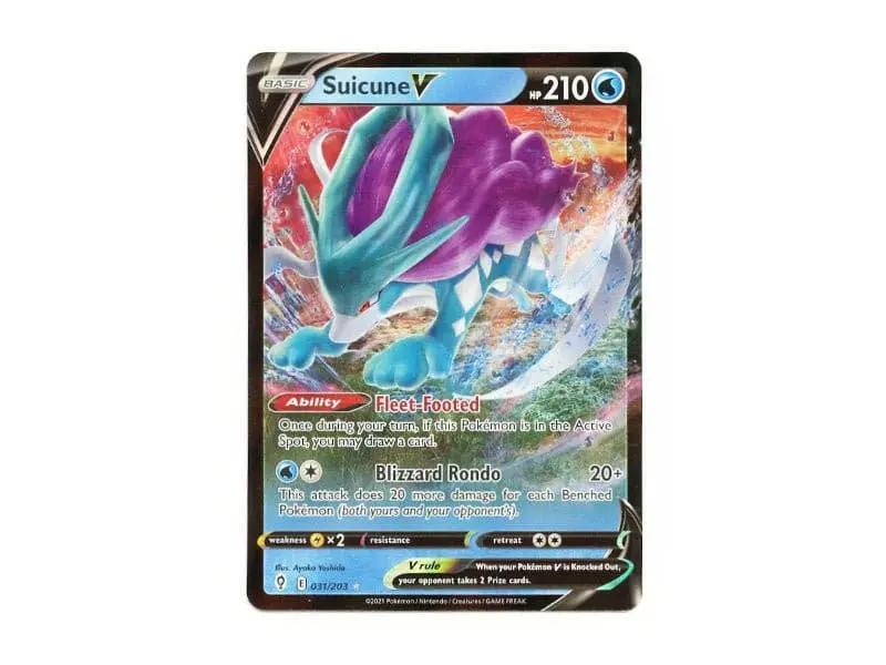 Suicune V 031/203 - Holo - Einzelkarten - BattleofCards