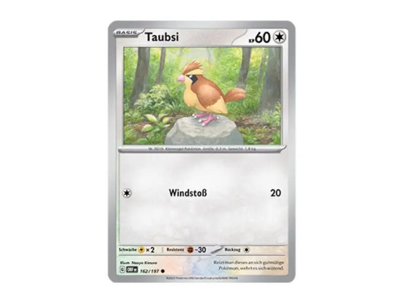Taubsi 162/197 - Common - Einzelkarten - BattleofCards
