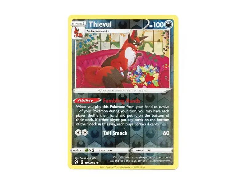 Thievul 105/203 - Reverse Holo - Einzelkarten - BattleofCards
