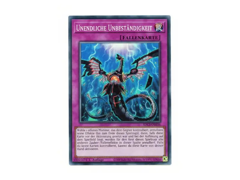 Unendliche Unbeständigkeit - SDCS-DE036 - BattleofCards